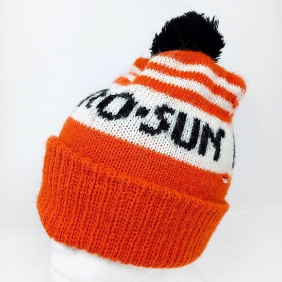 Vintage KERO-SUN Kerosene Heater Collectible Promo Knitted Winter Cap Hat - RARE - Picture 5 of 10